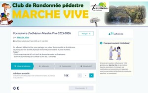 Adhésion saison 2025-226